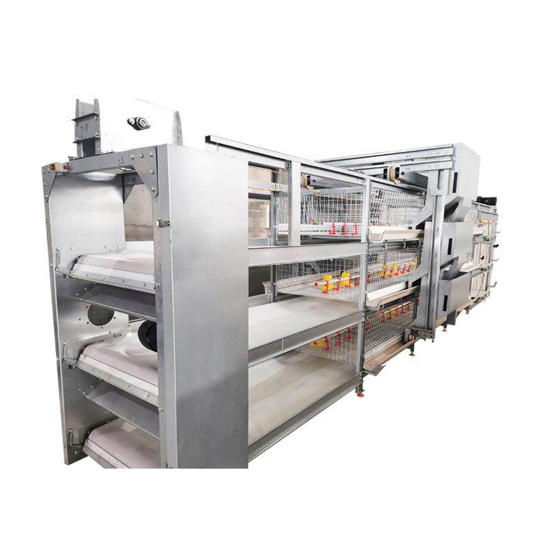 鸡笼三层传送带元宝肉鸡笼双体层叠式鸡舍机械养殖用框架全自动,淘宝优惠券,粉丝福利购,淘宝优惠卷