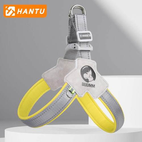 狗套头脖套夏季中型犬小型犬泰迪狗防脱防咬狗狗背心式遛狗牵引绳 - 图0