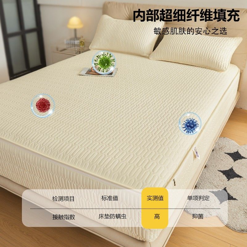 2025新款六面全包拉链可拆卸床笠罩席梦思床垫保护套床罩加厚防滑,淘宝优惠券,粉丝福利购,淘宝优惠卷