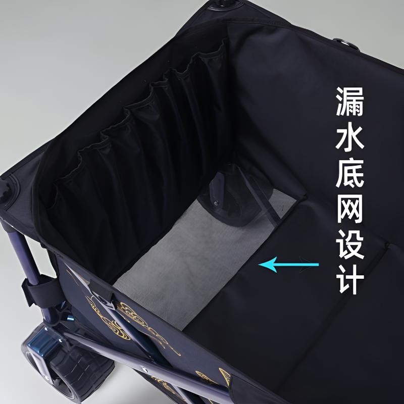 战车黑坑手拉车钓鱼战车钓鱼车专用拉车黑坑战车露营车小推车 - 图0