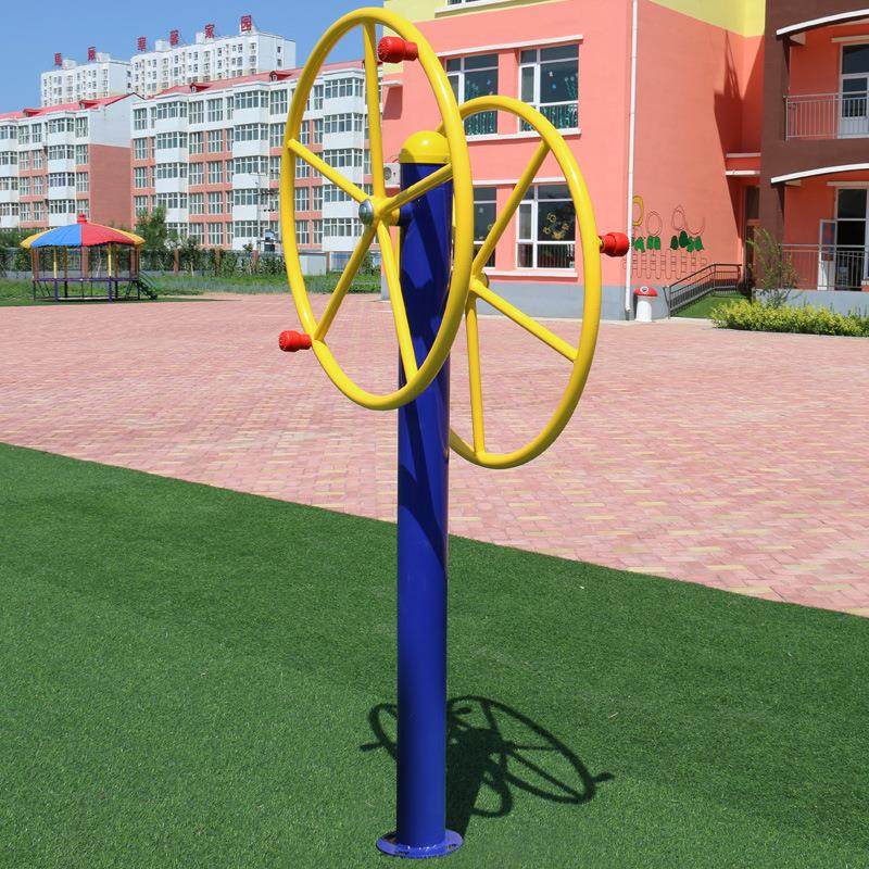 厂家直供室外健身器材户外公园社区广场健身器材肩关节双人大转轮,淘宝优惠券,粉丝福利购,淘宝优惠卷