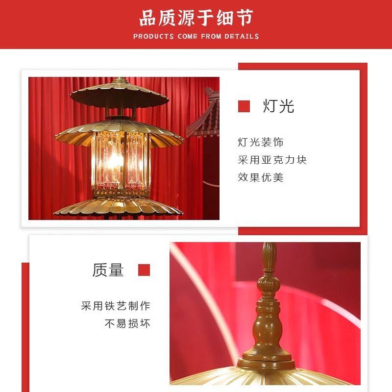 中式古风婚庆路引灯新款国风汉唐宫灯发光水晶灯笼婚礼现场装饰灯,淘宝优惠券,粉丝福利购,淘宝优惠卷