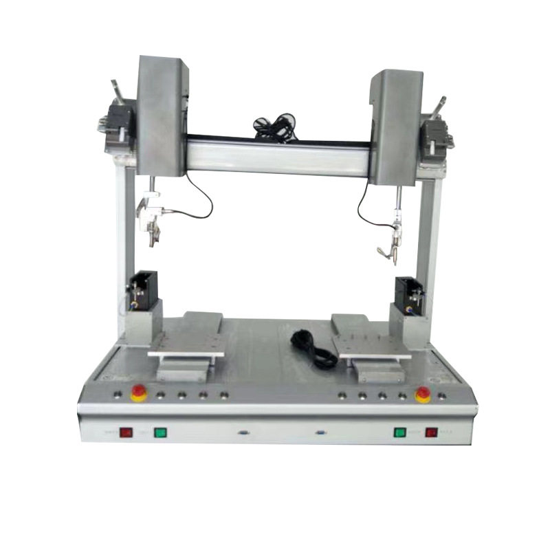 自动焊锡机PCB线路板加锡点焊拖焊LED灯线材双工位数据线焊线机,淘宝优惠券,粉丝福利购,淘宝优惠卷