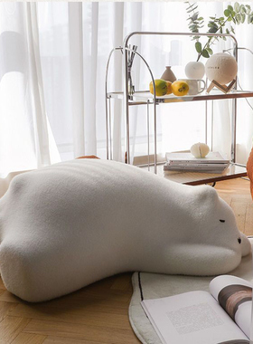 北极熊客厅沙发旁落地摆件大型卧室儿童房间轻奢高级感家居装饰品