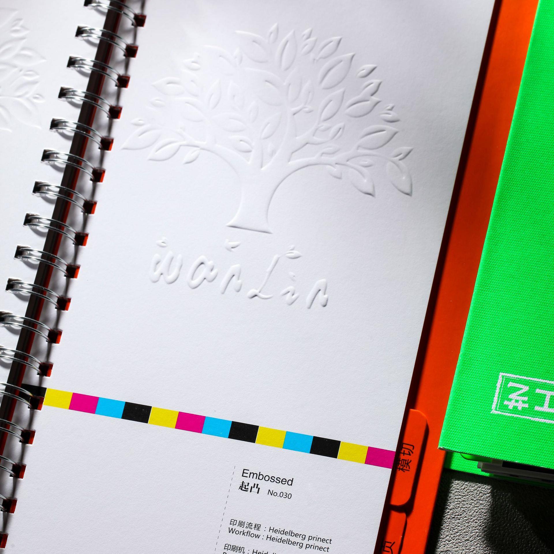 印刷工艺样册纸张样本特种纸铜版纸克数过油覆膜烫金模切现货样品 - 图2