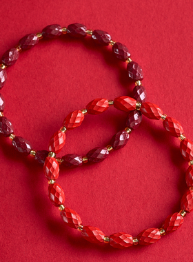 高纯度天然朱砂手串官方旗舰店