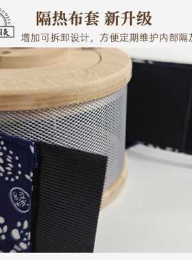 艾灸盒无烟家用木制木盒随身灸中医专用艾灸罐艾灸器具大全艾灸仪