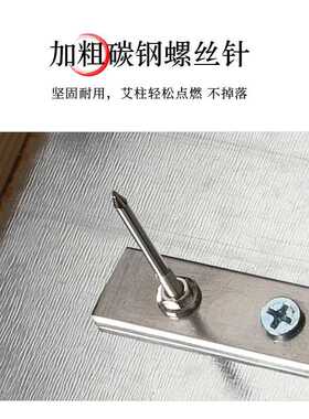 木制艾灸盒随身灸实木制6六孔家用便携式腰腹背颈部全身温灸盒子