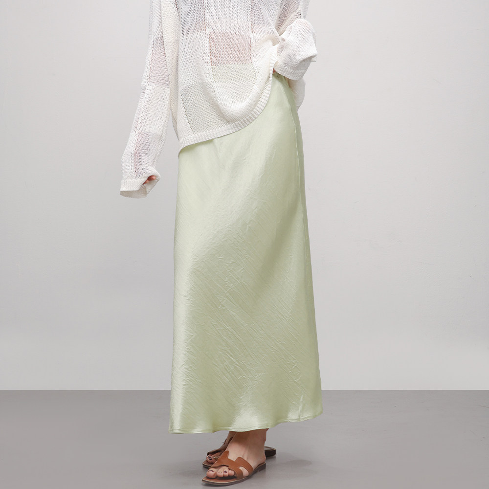 张小某梨形身材定制秋季紫色醋酸丝滑凉感显瘦缎面半身裙Q1249,淘宝优惠券,粉丝福利购,淘宝优惠卷