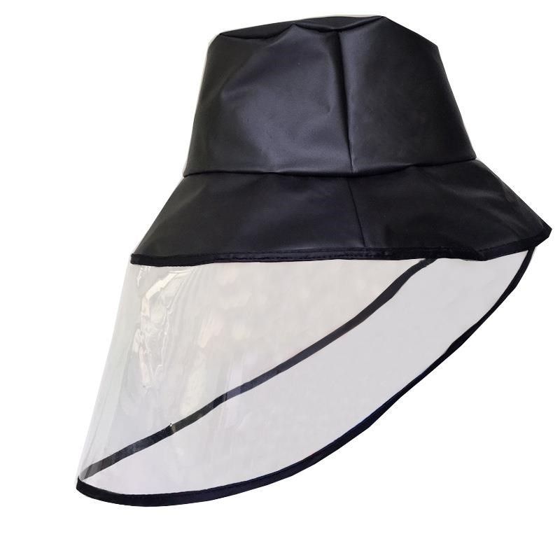 挡雨帽子遮雨帽男女透明面罩骑车防风防水防雨头套厨房防油烟面罩,淘宝优惠券,粉丝福利购,淘宝优惠卷