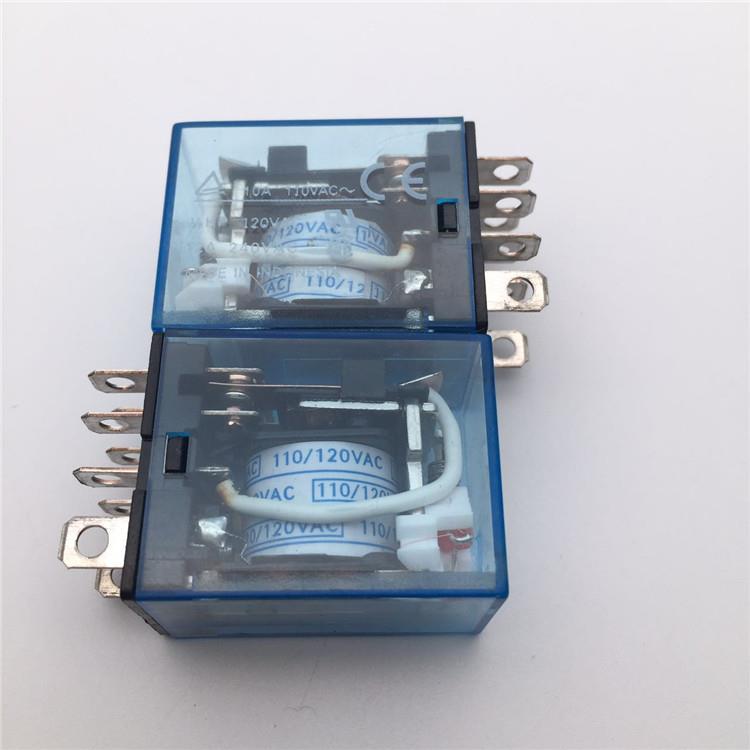 IEC255 DC12V 24V AC110V 220V 大八脚中间继电器10A底座 - 图0