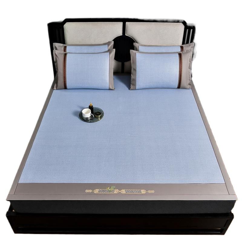 夏季古藤席三件套2024新款夏季席子床垫竹席草席子儿童母婴儿可用,淘宝优惠券,粉丝福利购,淘宝优惠卷