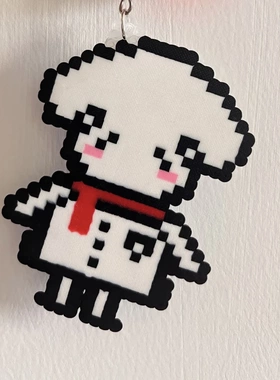 小羊挂件亚克力钥匙扣