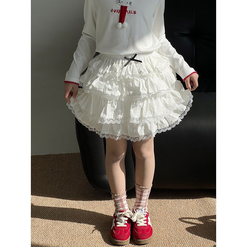 女童半身裙春季2025新款儿童韩版蓬蓬蛋糕裙短裙子女孩洋气公主裙,淘宝优惠券,粉丝福利购,淘宝优惠卷