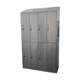304 stainless steel slanted top wardrobe multi-door lockable employee storage factory dust-free workshop clean cabinet storage cabinet