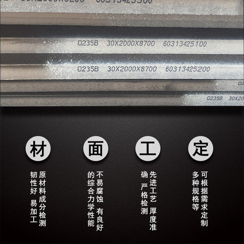 舞钢Q390 Q420 Q460D Q460C Q550D Q690D AH60C调质高强度钢板 - 图0