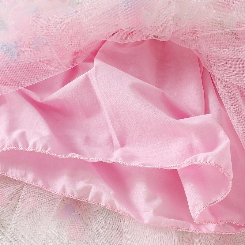 女童短裙儿童半身裙夏季新款七彩蝴蝶公主裙可爱百搭可爱蓬蓬裙子,淘宝优惠券,粉丝福利购,淘宝优惠卷