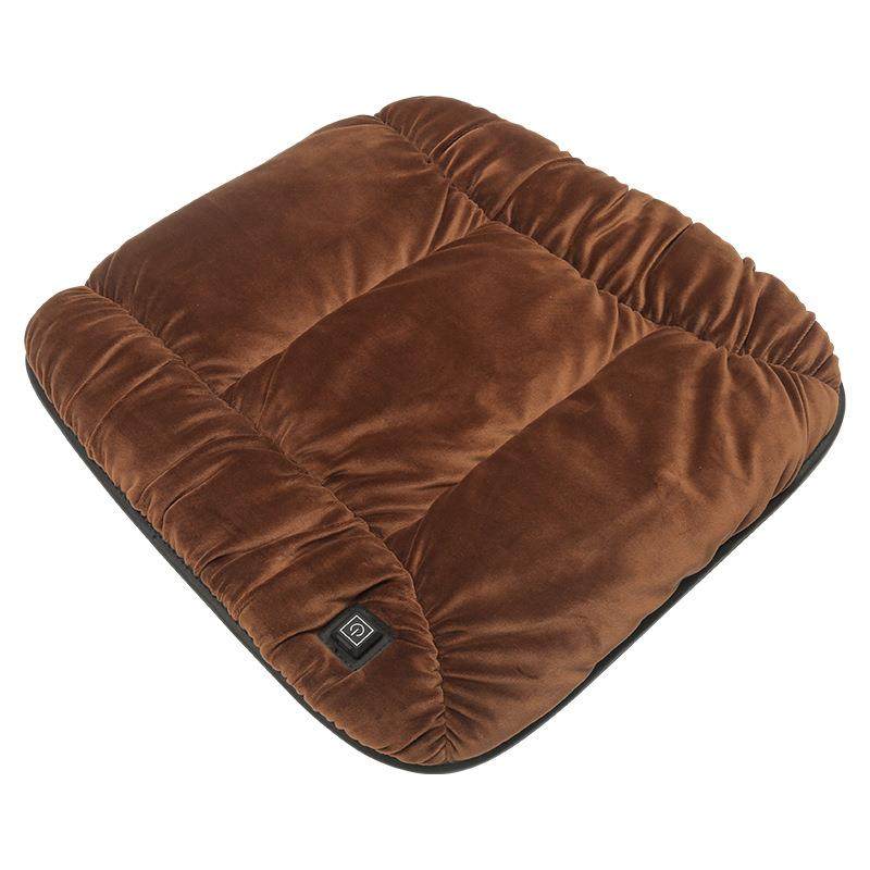 石墨烯汽车加热坐垫冬季毛绒车载座垫办公室保暖座椅电热车内装饰,淘宝优惠券,粉丝福利购,淘宝优惠卷