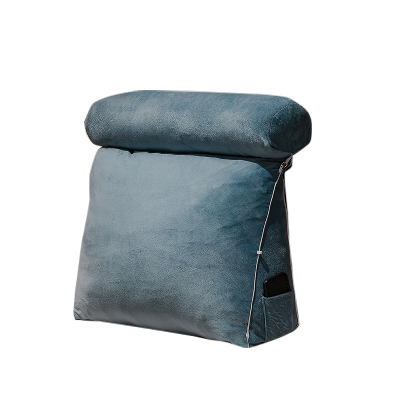 单人靠垫 欧式宿舍靠枕毛绒靠垫护腰靠背可拆洗卧室靠背飘窗抱枕,淘宝优惠券,粉丝福利购,淘宝优惠卷