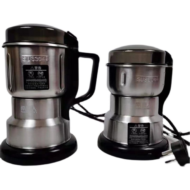 研磨机电动家用打粉机小型不锈钢磨粉机五谷杂粮S咖啡豆粉碎机迷,淘宝优惠券,粉丝福利购,淘宝优惠卷