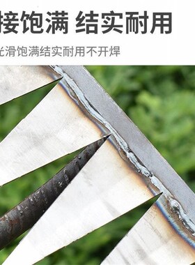六齿锄头锄草耙子新款松土神器除草D耙子开荒翻土双层焊接农用工