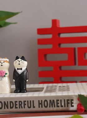 创意结婚礼物送新人闺蜜姐姐哥新婚礼品 实用婚庆房卧室个性摆件