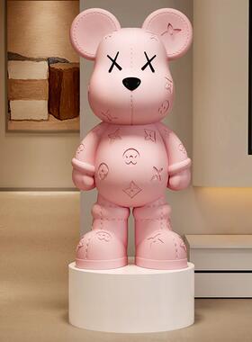 创意暴力熊落地摆件大号存钱罐客厅电视柜旁家居装饰高档乔迁礼物