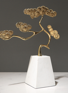 新中式禅意摆件别墅样板间软装饰品博古架玄关艺术摆设家居饰品