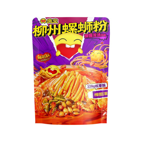 臭宝螺蛳粉爆爆浓汤欢享版柳州速食广西螺丝粉特产米粉夜宵螺狮粉 - 图3