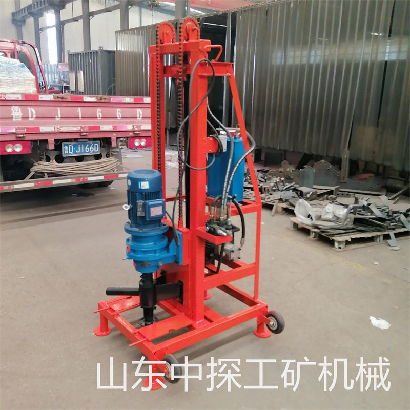 出口电动液压升降打井机 3kw家用灌溉钻井机 220V大功率打井设备,淘宝优惠券,粉丝福利购,淘宝优惠卷