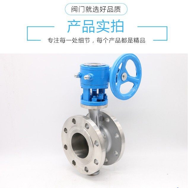 D343H-10P法兰涡轮蝶阀DN200不锈钢304三偏心手动蝶阀DN250 DN450,淘宝优惠券,粉丝福利购,淘宝优惠卷