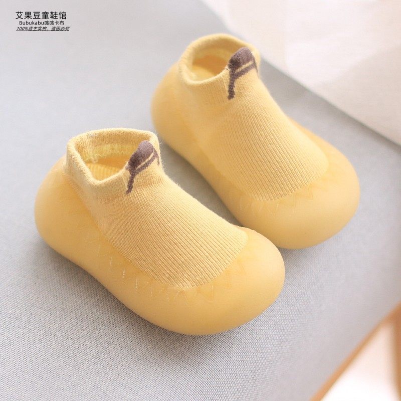 春秋新款幼儿学步鞋儿童室内袜子鞋软底防滑地板袜新生婴儿防踢鞋,淘宝优惠券,粉丝福利购,淘宝优惠卷