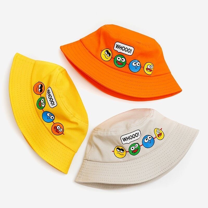 春秋男女儿童卡通遮阳渔夫帽