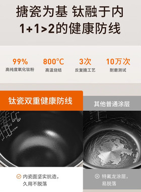 九阳3L0氟IH迷你智能电饭煲