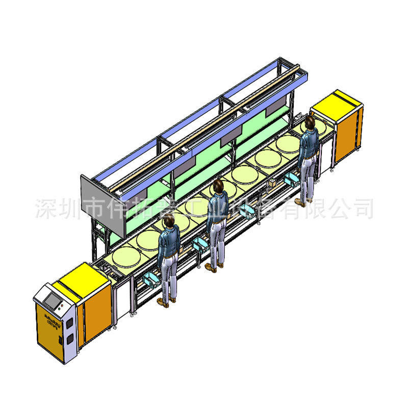 全彩LED液晶显示屏装配生产线 液晶显示器带电托盘在线老化输送线,淘宝优惠券,粉丝福利购,淘宝优惠卷