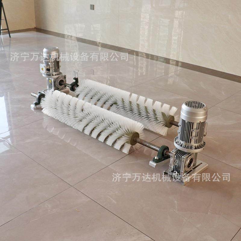 电动滚刷清扫器皮带机用尼龙毛刷清扫滚刷器B=1000电动皮带清扫器,淘宝优惠券,粉丝福利购,淘宝优惠卷