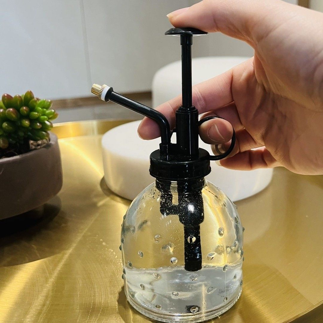 中古风圆点简约玻璃罐黑色家用小型玻璃储水花瓶,淘宝优惠券,粉丝福利购,淘宝优惠卷