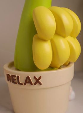 工位幸福感好物不焦虑轻松治愈桌面摆件装饰客厅工位新款办公室办