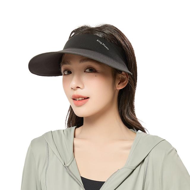 韩国进口SunNova新款运动大檐防晒帽女夏季防紫外线空顶帽无痕一 - 图3