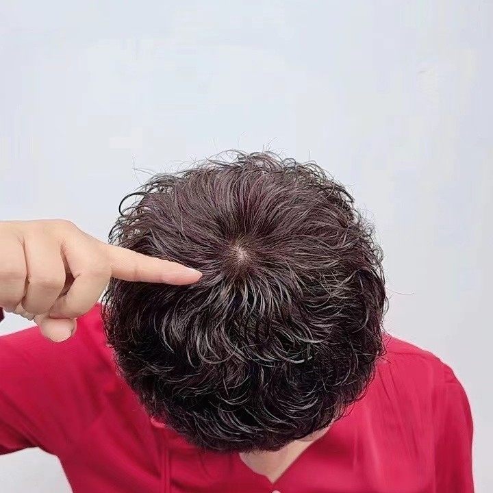 递针手织头璇气质洋气卷发全真发妈妈假发头套,淘宝优惠券,粉丝福利购,淘宝优惠卷