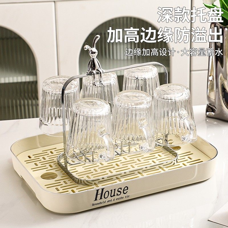 ins风茶盘水杯托盘家用客厅放茶杯茶水盘子水果盘杯子茶具收纳盘,淘宝优惠券,粉丝福利购,淘宝优惠卷