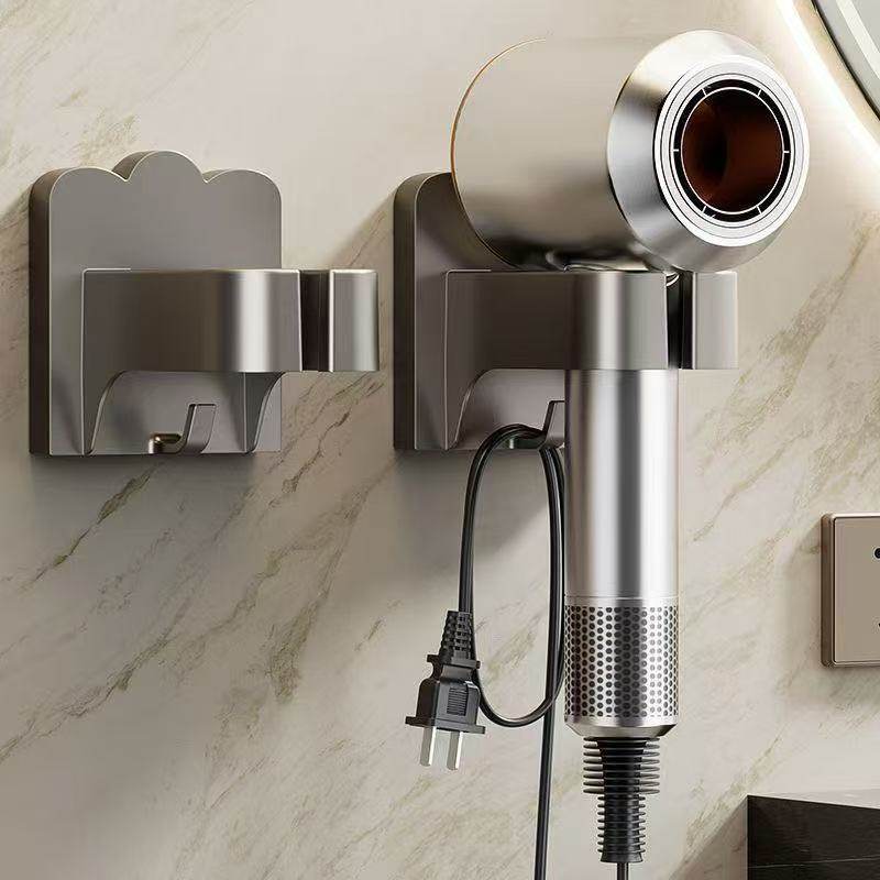 壁挂式浴室风筒收纳挂架吹风机置物架免打孔卫生间懒人电吹风支架,淘宝优惠券,粉丝福利购,淘宝优惠卷