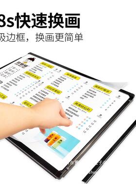 奶茶店发光点餐灯箱启耀灯箱挂墙式菜单广告牌电视悬挂价目表