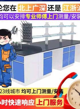 江浙沪实验室实验台工作台钢木试验边台中央台全钢化验操作台水