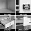 Electronic safe cabinet steel password file cabinet archive room information filing cabinet office thickened double section safe