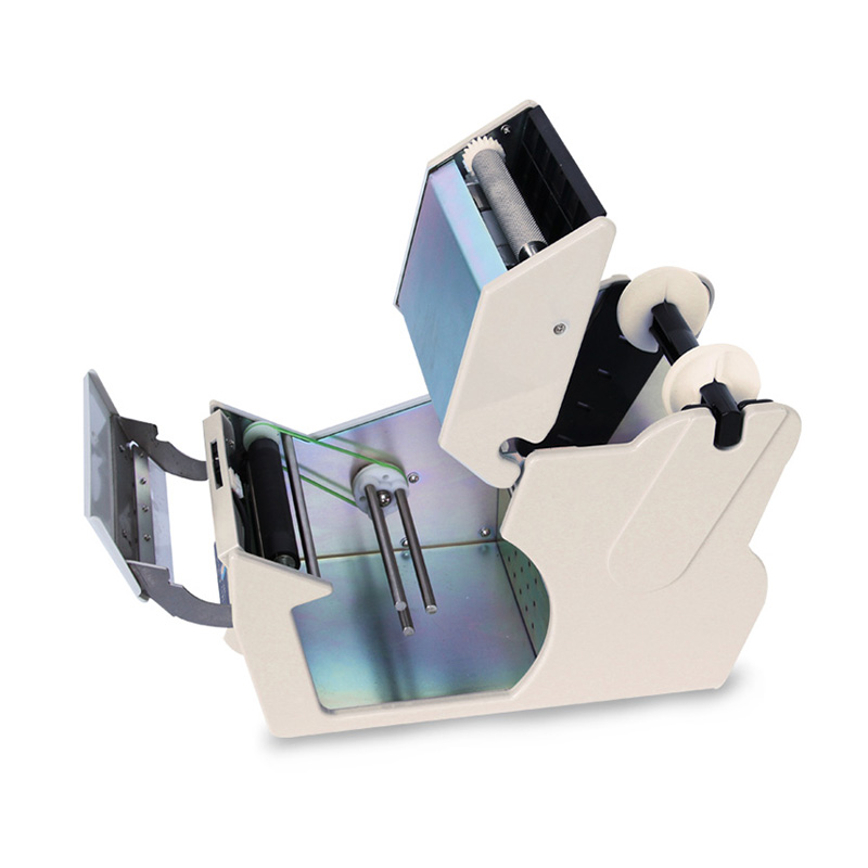 X100全自动标签剥离机计数多排条码不干胶分离器剥标撕标机现货 - 图1