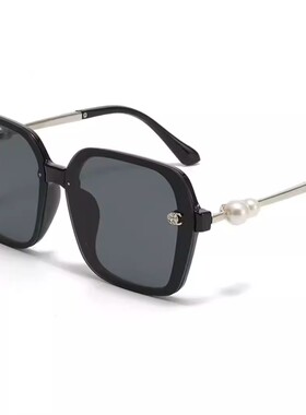 小富婆珍珠太阳镜防紫外线2206