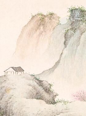 巨幅长条新中式装饰画水墨山水画客厅卧室床头茶室横版卷轴大挂画