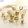 Fanmuti Pearl Open Adjustment Ring for Women