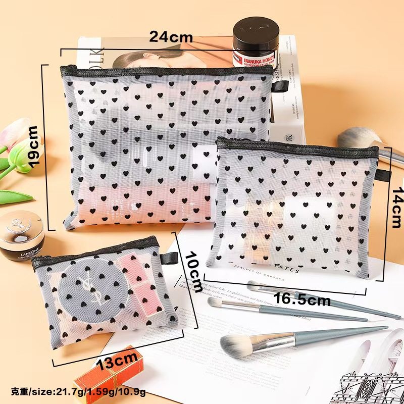 新款便携式迷你包网纱化妆包小号口红补妆卡包随身携带收纳,淘宝优惠券,粉丝福利购,淘宝优惠卷
